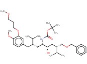 N-[(1S,2S,4S)-2-羟基-1-[(2S)-2-[[4-<span class='lighter'>甲</span>氧基-3-(3-<span class='lighter'>甲</span>氧基<span class='lighter'>丙</span>氧基)苯基]甲基]-3-甲基丁基]-5-甲基-4-[(苯<span class='lighter'>甲</span>氧基)甲基]己基]-氨基<span class='lighter'>甲酸</span>叔丁<span class='lighter'>酯</span>