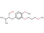 BENZENEPROPANOL, 4-METHOXY-3-(3-METHOXYPROPOXY)-<span class='lighter'>B-</span>(1-METHYLETHYL)-, (BR)-