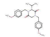 (R)-N,N'-双对甲氧苄基-3-异<span class='lighter'>丙基</span>哌嗪-2,5-二<span class='lighter'>酮</span>