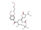 N-[(1S,3S)-3-[4-<span class='lighter'>甲</span>氧基-3-(3-<span class='lighter'>甲</span>氧基<span class='lighter'>丙</span>氧基)苯甲酰基]-4-甲基-1-[(2S,4S)-四氢-4-异丙基-5-氧代-2-呋喃基]戊基]-氨基<span class='lighter'>甲酸</span>叔丁<span class='lighter'>酯</span>