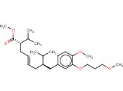 (2S,4E,7R)-7-[4-<span class='lighter'>甲</span>氧基-3-(3-<span class='lighter'>甲</span>氧基丙氧基)苄基]-8-甲基-2-异丙基-4-<span class='lighter'>壬烯</span><span class='lighter'>酸</span><span class='lighter'>甲</span><span class='lighter'>酯</span>