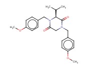 (S)-N,N'-双对甲氧苄基-3-异<span class='lighter'>丙基</span>哌嗪-2,5-二<span class='lighter'>酮</span>