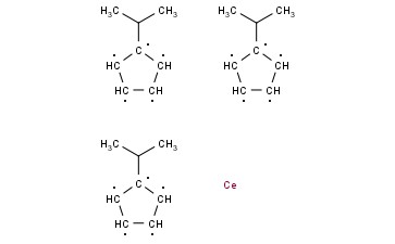 三(<span class='lighter'>异</span><span class='lighter'>丙</span><span class='lighter'>氧基</span>环戊二烯)铈