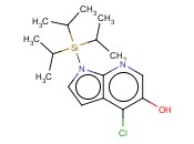 4-氯-1-[三(1-甲基乙基)硅酯]-1H-吡咯并[2,3-B]吡啶-5-醇