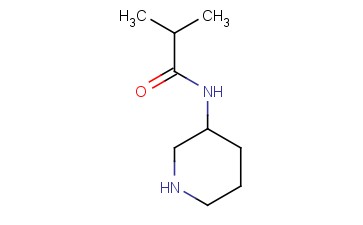 <span class='lighter'>2-METHYL-N-3-PIPERIDINYL-PROPANAMIDE</span>