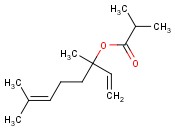 3,7-二甲基-1,6-辛二烯-3-醇<span class='lighter'>异</span><span class='lighter'>丁酸</span>酯