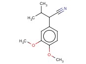 3-甲基-2-(3,4-<span class='lighter'>二</span>甲氧基苯基)<span class='lighter'>丁</span><span class='lighter'>腈</span>