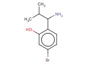 2-(1-AMINO-2-METHYLPROPYL)-5-<span class='lighter'>BROMOPHENOL</span>