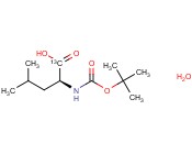 N-(叔-丁氧基羰基)-L-亮氨酸-1-13C<span class='lighter'>一</span>水