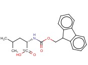 N-FMOC-L-<span class='lighter'>LEUCINE</span>, [14C(U)]-