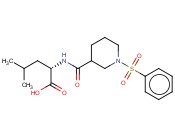 N-([1-(PHENYLSULFONYL)PIPERIDIN-3-YL]CARBONYL)-L-<span class='lighter'>LEUCINE</span>
