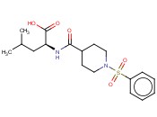 N-([1-(PHENYLSULFONYL)PIPERIDIN-4-YL]CARBONYL)-L-<span class='lighter'>LEUCINE</span>