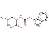 N-(3-吲哚<span class='lighter'>乙酰</span>基)-L-亮<span class='lighter'>氨酸</span>