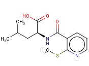 N-[2-(METHYLTHIO)NICOTINOYL]-L-<span class='lighter'>LEUCINE</span>