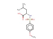 N-[(4-METHOXYPHENYL)SULFONYL]-L-<span class='lighter'>LEUCINE</span>