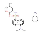 DANSYL-L-<span class='lighter'>LEUCINE</span> CYCLOHEXYLAMMONIUM SALT