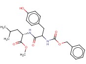 CARBOBENZYLOXY-L-TYROSYL-L-<span class='lighter'>LEUCINE</span> METHYL ESTER