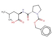<span class='lighter'>D-LEUCINE</span>, 1-[(PHENYLMETHOXY)CARBONYL]-L-PROLYL-