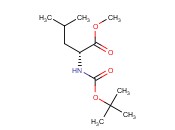 N-ALPHA-(T-BUTOXYCARBONYL)-<span class='lighter'>D-LEUCINE</span> METHYL ESTER