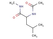N-ACETYL-L-<span class='lighter'>LEUCINE</span>-N'-METHYLAMIDE