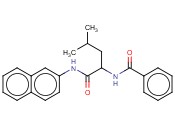 N-BENZOYL-DL-<span class='lighter'>LEUCINE</span> BETA-NAPHTHYLAMIDE
