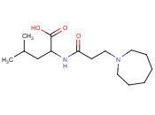 N-(3-AZEPAN-1-YLPROPANOYL)<span class='lighter'>LEUCINE</span>