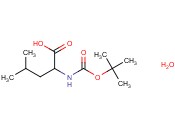 N-<span class='lighter'>叔</span><span class='lighter'>丁</span>氧羰酰基-亮氨酸一水