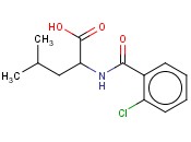 N-(2-CHLOROBENZOYL)<span class='lighter'>LEUCINE</span>