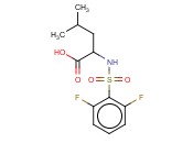 N-[(2,6-DIFLUOROPHENYL)SULFONYL]<span class='lighter'>LEUCINE</span>