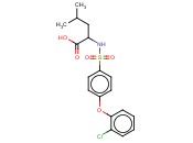 <span class='lighter'>LEUCINE</span>, N-[[4-(2-CHLOROPHENOXY)PHENYL]SULFONYL]-