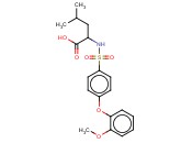 N-[4-(2-METHOXYPHENOXY)PHENYLSULFONYL]-DL-<span class='lighter'>LEUCINE</span>