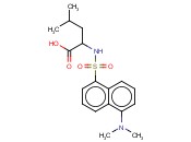 DANSYL-DL-<span class='lighter'>LEUCINE</span> CYCLOHEXYLAMMONIUM SALT