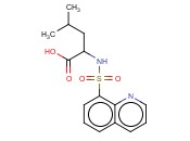 <span class='lighter'>LEUCINE</span>, N-(8-QUINOLINYLSULFONYL)-
