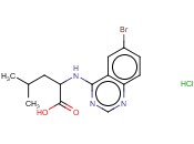 N-(6-BROMOQUINAZOLIN-4-YL)<span class='lighter'>LEUCINE</span> HYDROCHLORIDE