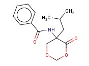 DL-5-<span class='lighter'>苯</span><span class='lighter'>甲</span><span class='lighter'>酰</span><span class='lighter'>氨基</span>-5-异丁基-4-氧-1,3-二噁烷