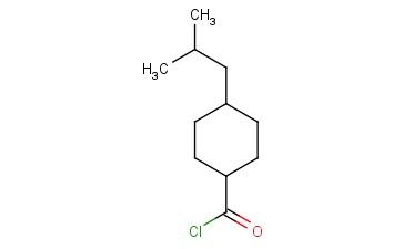 4-(2-METHYLPROPYL)CYCLOHEXANE-1-CARBONYL CHLORIDE