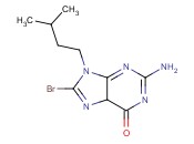 2-氨基-8-<span class='lighter'>溴</span>-9-<span class='lighter'>异</span>戊基-5H-嘌呤-6(9H)-酮