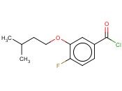 4-FLUORO-3-<span class='lighter'>ISO</span>-PENTOXYBENZOYL CHLORIDE