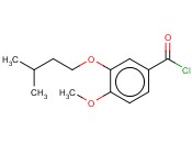 4-METHOXY-3-<span class='lighter'>ISO</span>-PENTOXYBENZOYL CHLORIDE