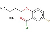 5-FLUORO-2-<span class='lighter'>ISO</span>-PENTOXYBENZOYL CHLORIDE