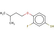 3-FLUORO-4-<span class='lighter'>ISO</span>-PENTOXYTHIOPHENOL