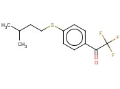 4'-(<span class='lighter'>ISO</span>-PENTYLTHIO)-2,2,2-TRIFLUOROACETOPHENONE