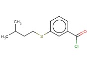 3-(<span class='lighter'>ISO</span>-PENTYLTHIO)BENZOYL CHLORIDE