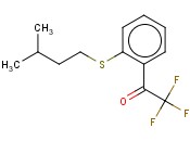 2'-(<span class='lighter'>ISO</span>-PENTYLTHIO)-2,2,2-TRIFLUOROACETOPHENONE