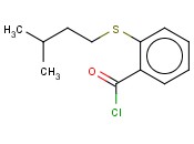 2-(<span class='lighter'>ISO</span>-PENTYLTHIO)BENZOYL CHLORIDE