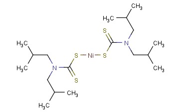 二<span class='lighter'>异</span>丁基二硫代<span class='lighter'>氨基</span>甲酸镍