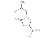 1-异<span class='lighter'>丁基</span>-5-氧代<span class='lighter'>吡咯烷</span>-3-羧酸