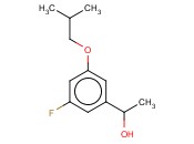 1-(3-<span class='lighter'>ISO</span>-BUTOXY-5-FLUOROPHENYL)ETHANOL