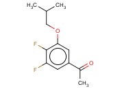 3'-<span class='lighter'>ISO</span>-BUTOXY-4',5'-DIFLUOROACETOPHENONE