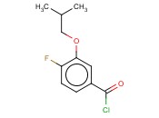 3-<span class='lighter'>ISO</span>-BUTOXY-4-FLUOROBENZOYL CHLORIDE
